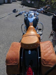 インディアンモーターサイクル2014　本革サイドバッグ
